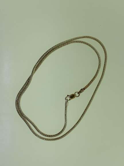 Italian Sterling Silver Shiny Snake Chain
