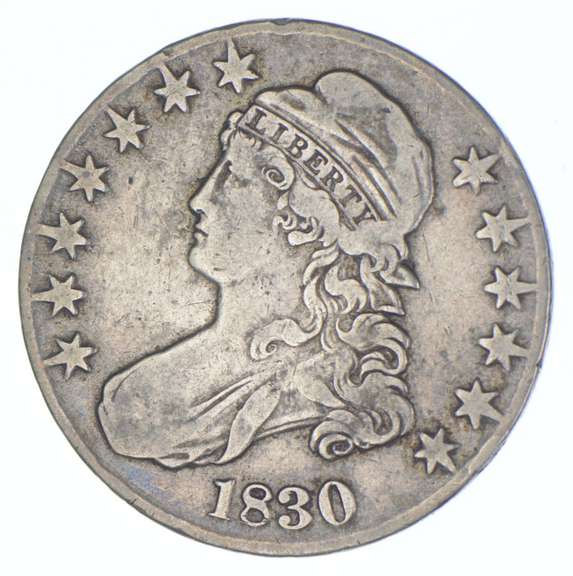 1830 Capped Bust Half Dollar