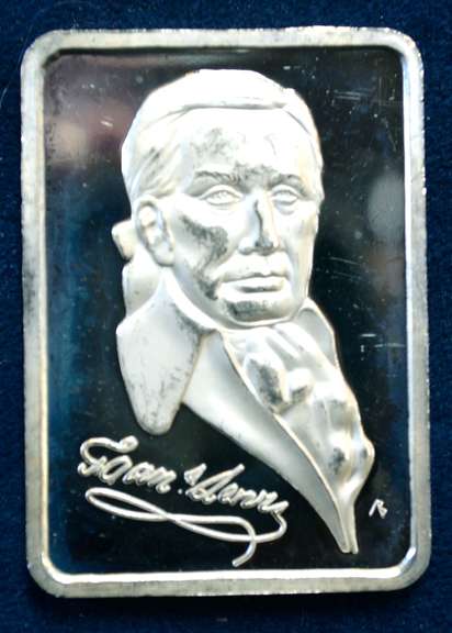 Fathers of the Democracy 1 OZ Silver Bar