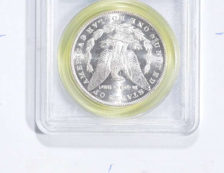 MS63 PL 1885-CC Morgan Silver Dollar - Graded PCGS