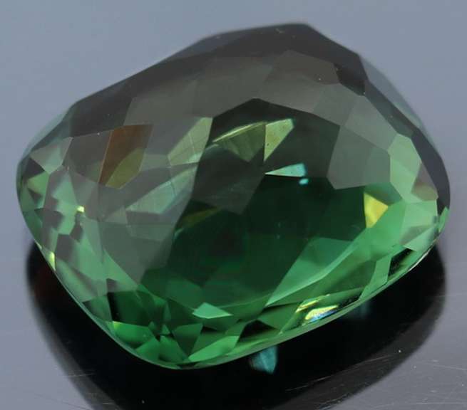 Pristine 34.56ct AAA created green Amethyst