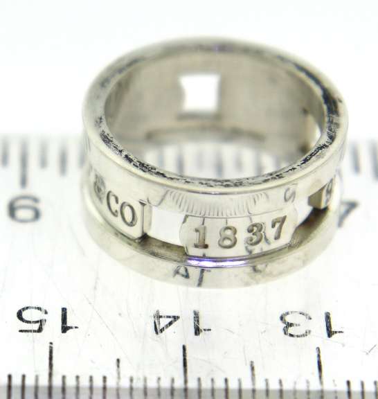 Retired Tiffany Cutout 1837 Wide Band