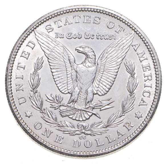 1885-CC Morgan Silver Dollar