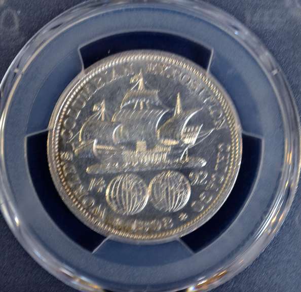 1892 Columbian PCGS AU 55 50 C