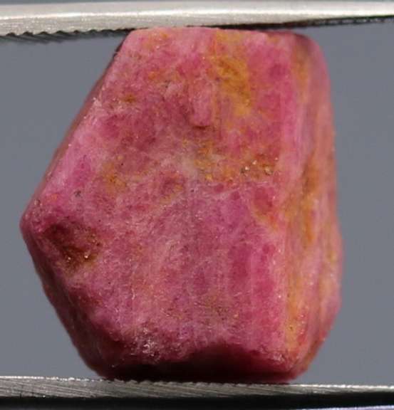 Unheated 9.87ct collectors uncut Brazilian Ruby