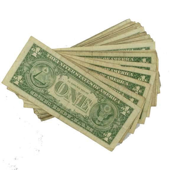 90 Assorted $1 Silver Certificates