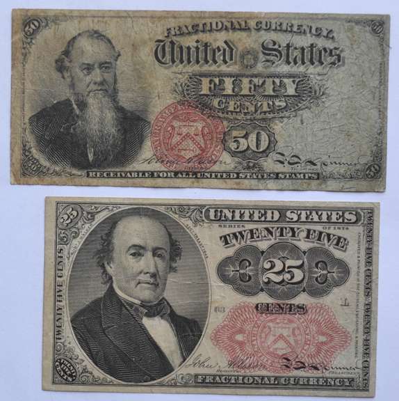 25 & 50 Cent Fractional Notes