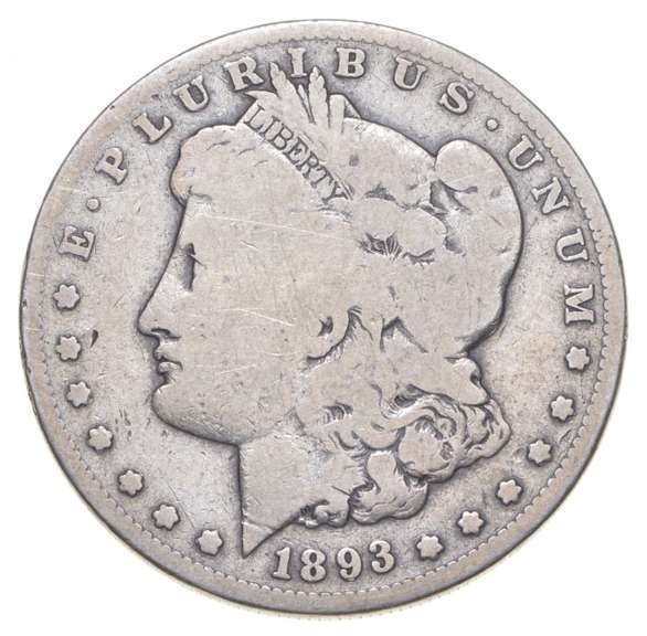 1893-S Morgan Silver Dollar