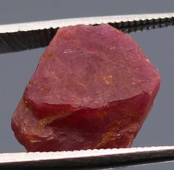 Unheated 5.10ct collectors uncut Brazilian Ruby