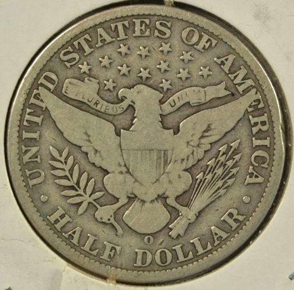 1906-O Barber Half Dollar