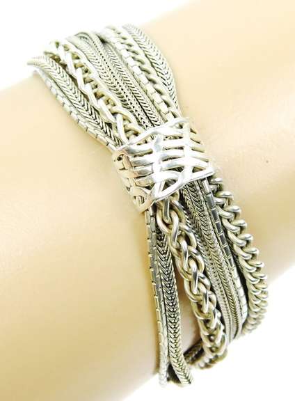 Silpada Multi-Strand Sterling Silver Bracelet