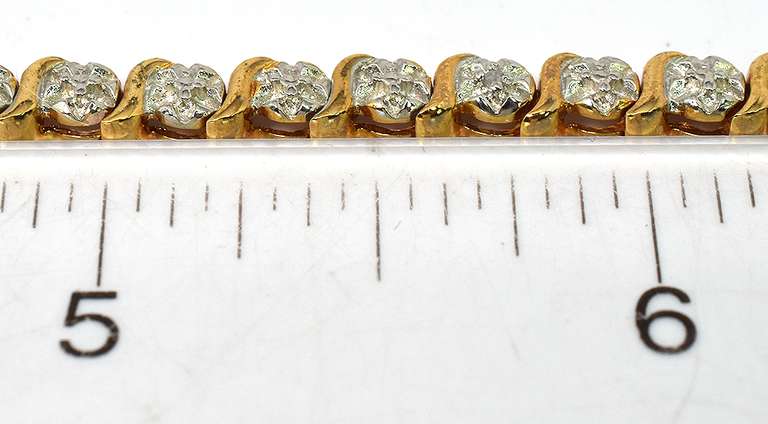 Vermeil Bracelet with Diamond Accent