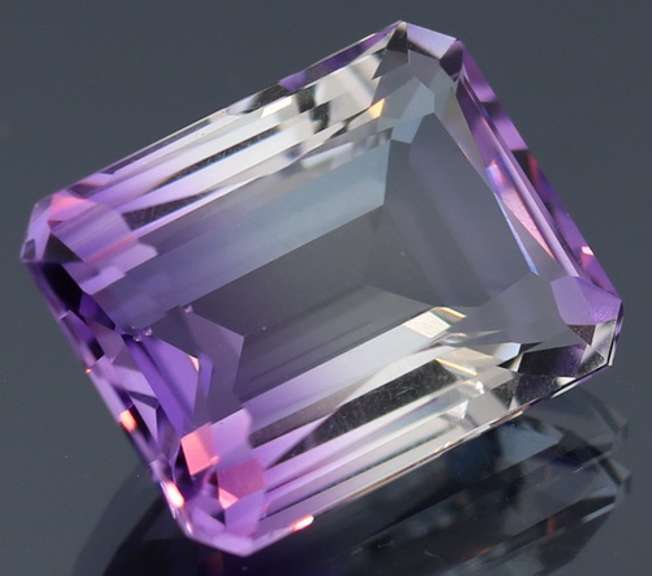 Outstanding 26.03ct boutique color created Ametrine