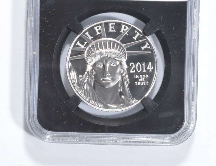 PF70 UCAM 2014-W $100 American Platinum Eagle 1 Oz. Platinum - NGC