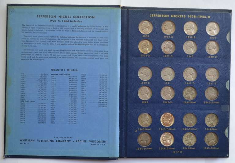 Nicer Jefferson Nickel Set