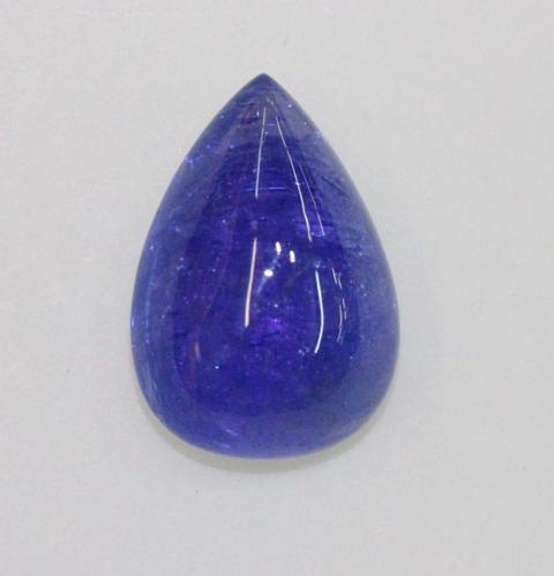 Highly Saturated Tanzanite Cabochon - 10.63 cts.