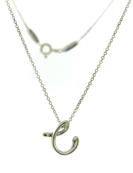 Tiffany & Co Elsa Peretti Leatther C Necklace