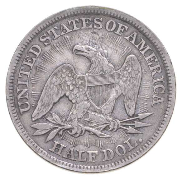 1853 Seated Liberty Half Dollar