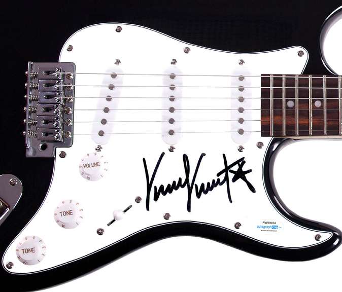 KISS Vinnie Vincent Autographed Guitar
