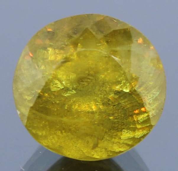 Gorgeous 4.25ct color shifting Russian Sphene