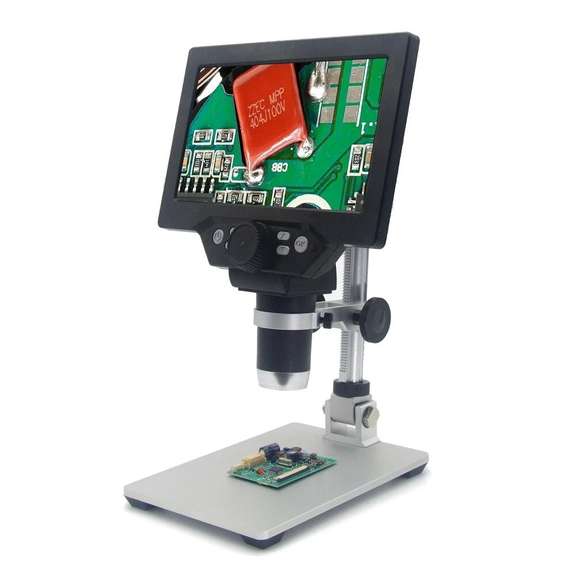 Digital Microscope 12MP 7 Inch LCD Display