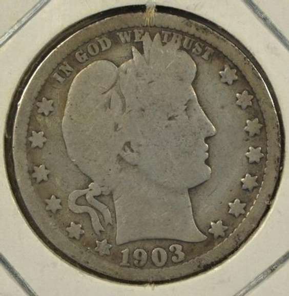 1903 Barber Quarter