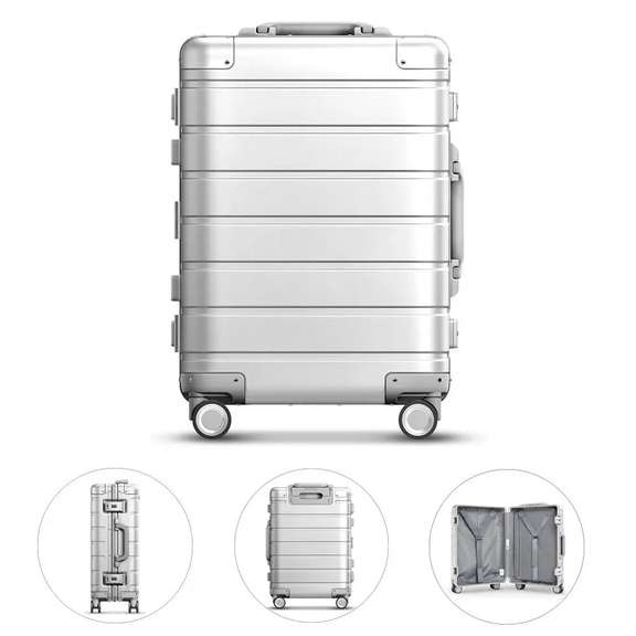 20inch Travel Suitcase 31L Aluminum Alloy TSA Lock