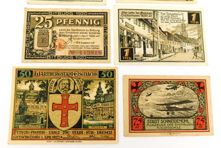 Antique German Paper Money