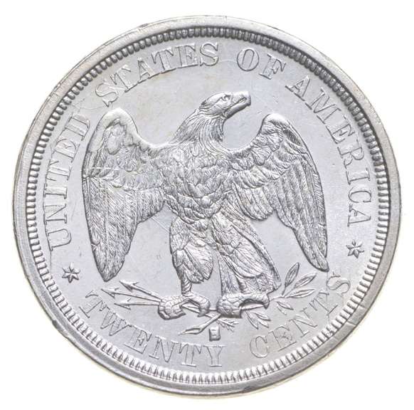 1875-S Seated Liberty Twenty-Cent Piece