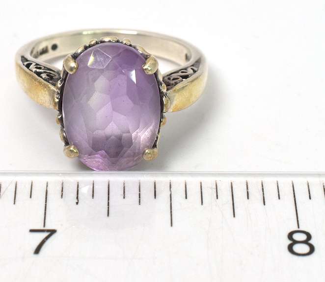 Sterling Silver Amethyst Ring
