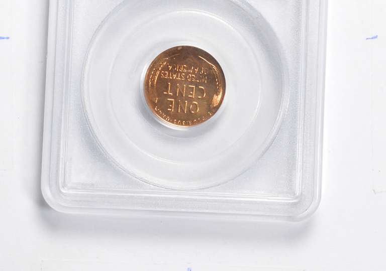 PR65 RD 1942 Lincoln Wheat Cent - Graded PCGS