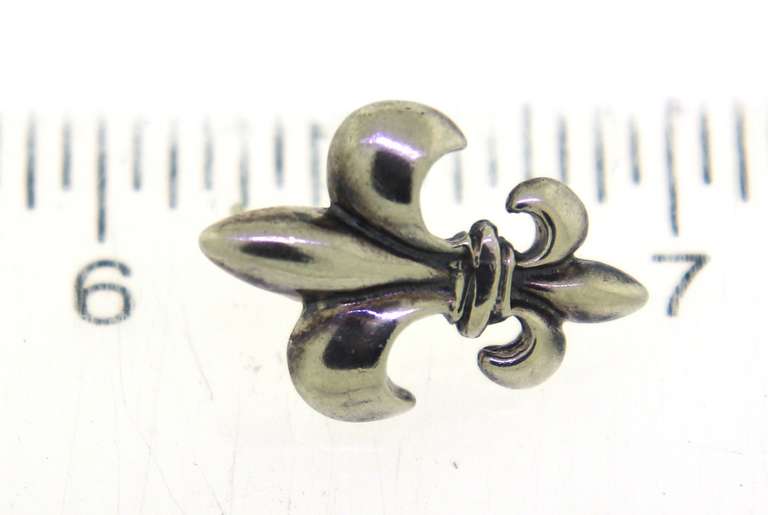 Mignon Faget Fleur De Lis Earrings