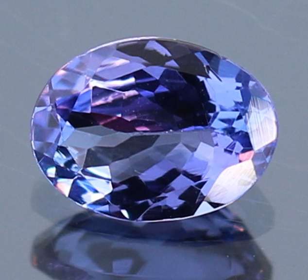 Vivid 1.20ct violet blue Tanzanite