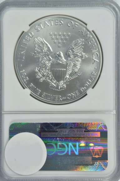 Perfect First Releases 2015 $1 Silver Eagle. NGC MS70