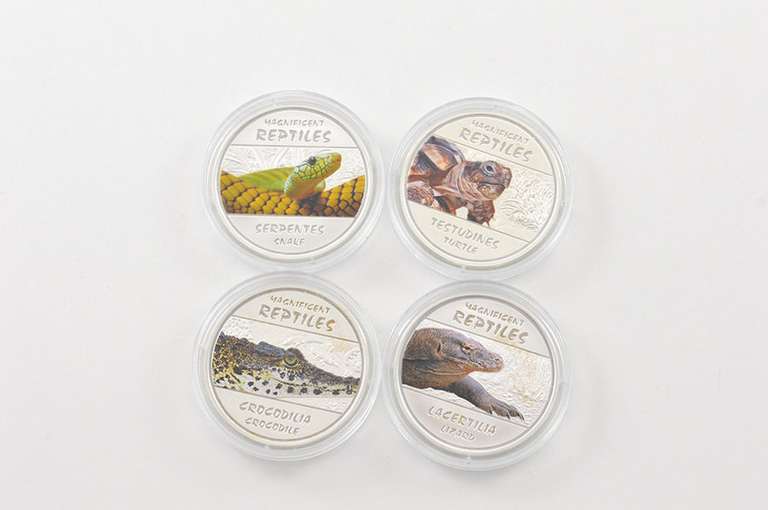 2013 Dominican Republic Of Congo 30 Francs 4 Coin Set - Box & COA