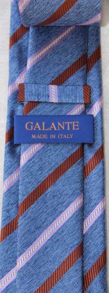 Fine Quality Italian Hand Made Silk Tie By Galante