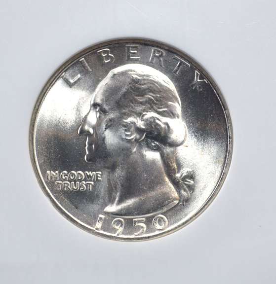 1950 S NGC MS 66 25 C