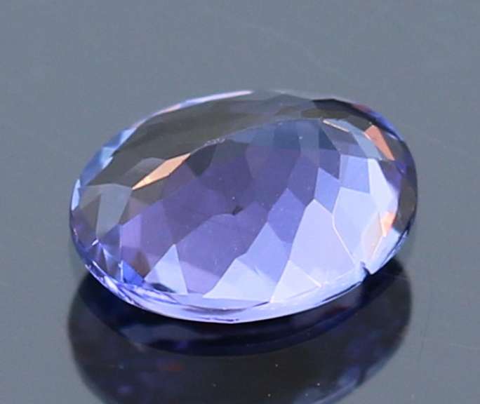 Vivid 1.20ct violet blue Tanzanite