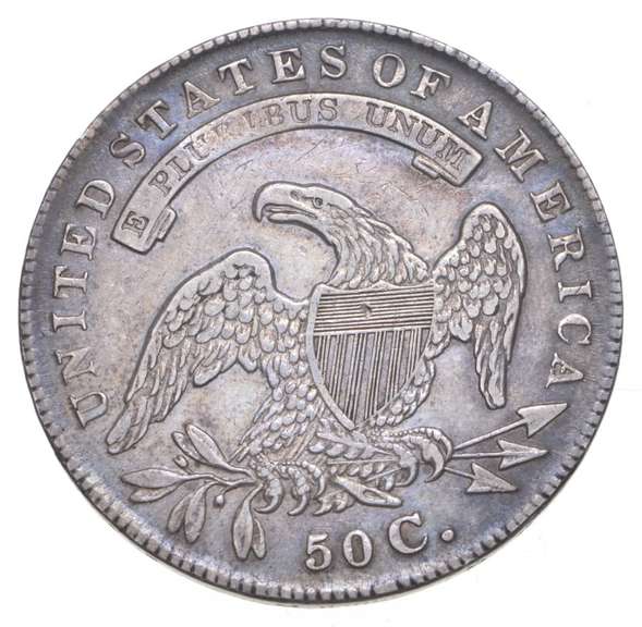 1835 Capped Bust Half Dollar