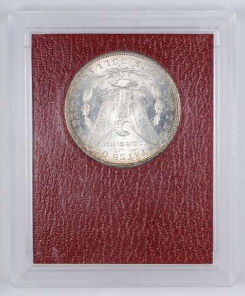 MS65 1880-S Morgan Silver Dollar - Redfield Collection - Graded PICC