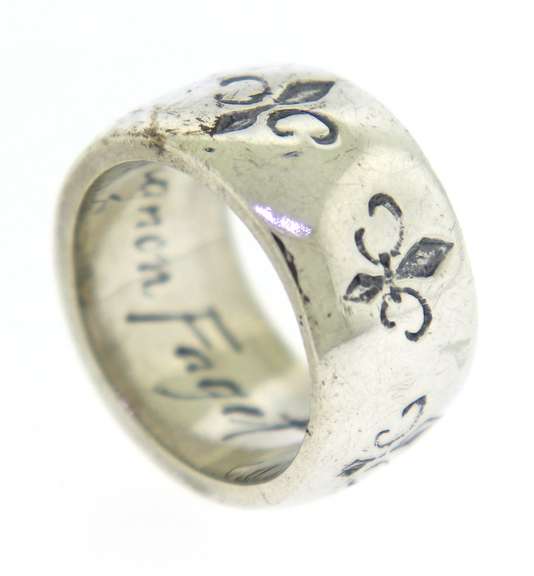 Mignon Faget Fleur De Lis Ring