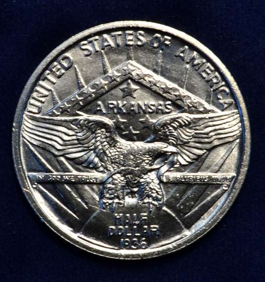1936 Arkansas Commemorative Half Dollar  AU/BU