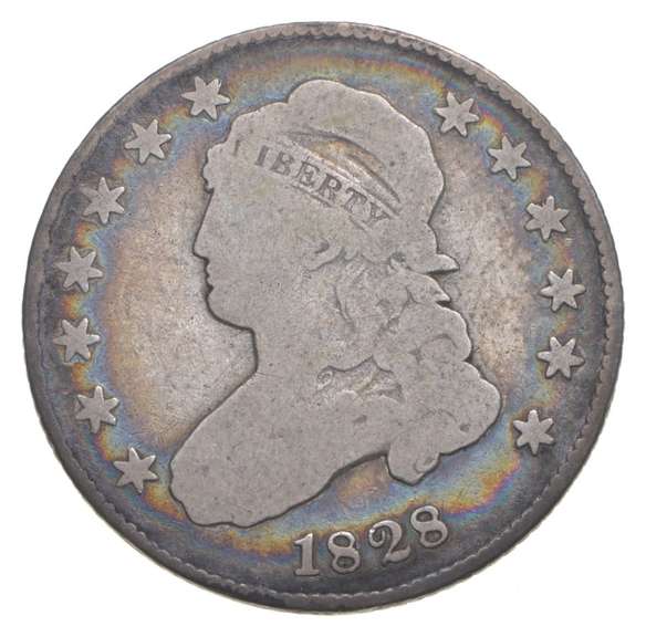 1828 Liberty Cap Quarter