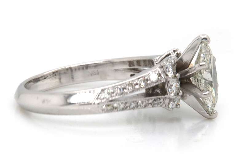 Gorgeous 14kt WG Marquise Diamond Ring