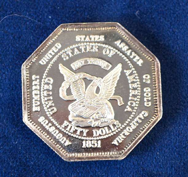 1 OZ Silver Humboldt Slug