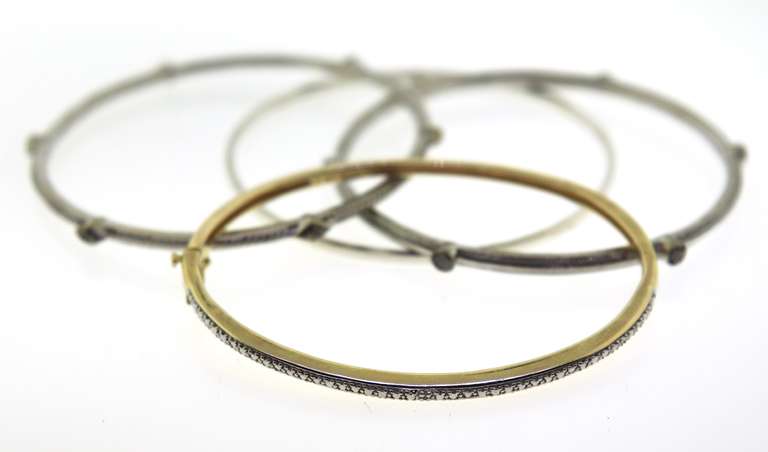 Amazing Group Lot of 16 Sterling Silver Bangles