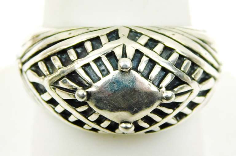 Silpada Sterling Silver Domed Ring, Size 8