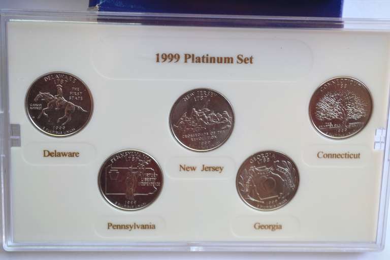 Lot Of  Regular & State Quarter US Proof Sets