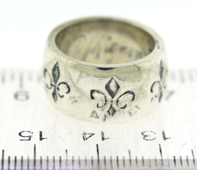 Mignon Faget Fleur De Lis Ring