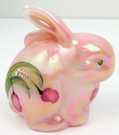 Signed Fenton Rabbit, 95th Anniversary Collection